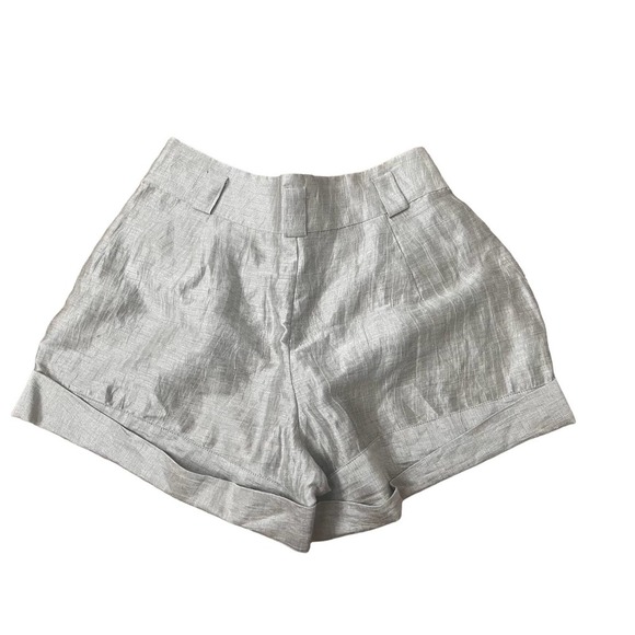 Anne Fontaine Linen Shorts - Size 38 FR - Picture 2 of 5